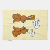 Mein Hintern tut weh! -Was ist? Küchentuch (Horizontal)