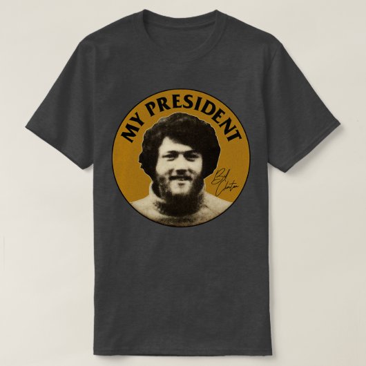 Mein Hippie BILL CLINTON T-Shirt (Design vorne)