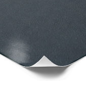 MEIN HIRTE | Psalm 23:1 Christlich Poster (Ecke)