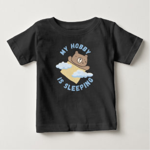 Mein Hobby ist der schlafende Baby-T - Shirt