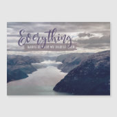 Mein höchstes Gut Magnetkarte (Vorderseite)