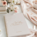 "Mein Hochzeitsplaner" Moderne elegante Hochzeitsp Planer<br><div class="desc">Konzipiert, um sich mit der "Chloe" Wedding Invitation Collection abzustimmen. Klicken Sie auf "Details", um Details zu ändern. Um den Text zu verschieben oder die Größe, den Schriftart oder die Farbe zu ändern, klicken Sie auf "Bearbeiten mit dem Entwurfstool". Auf dieser Seite finden Sie den Sammellink, um alle passenden Elemente...</div>