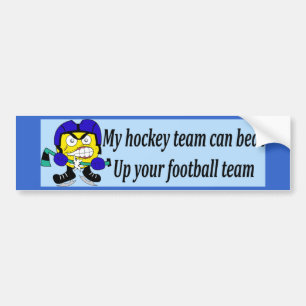 Mein Hockey-Team… Autoaufkleber
