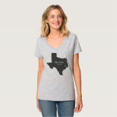 Mein Hometown T - Shirt bescheidenen Texas - (Vorderseite Vollansicht)