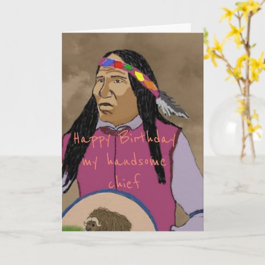 Mein hübscher Leiter Karte (Gelbe Blume)