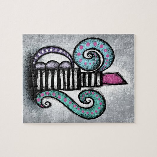 Mein Hübsches Pink Lipstick Jigsaw Puzzle (Horizontal)