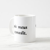 Mein Hund aß es Kaffeetasse (Vorderseite Links)