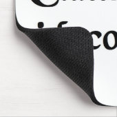 Mein Hund aß es Mousepad (Ecke)