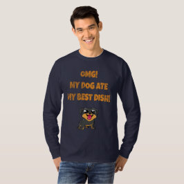 Mein Hund aß mein bestes Schlagwort. T-Shirt