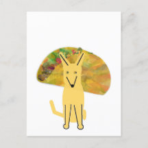 Mein Hund Buddy und Taco, Postkarte