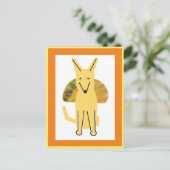 Mein Hund Buddy und Taco, Postkarte (Stehend Vorderseite)