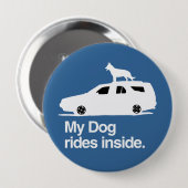 Mein Hund fährt hinein -.png Button (Vorne & Hinten)