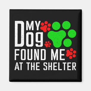 Mein Hund fand mich am Hund, der gerne lustig war Magnet