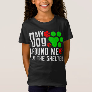 Mein Hund fand mich am Hund, der gerne lustig war T-Shirt