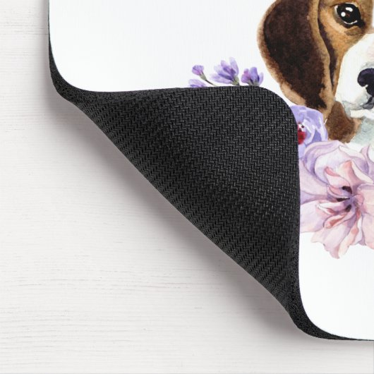 Mein Hund hält mich für eine perfekte Hundelikatio Mousepad (Ecke)