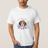 Mein Hund hält mich für eine perfekte Hundelikatio T-Shirt (Vorderseite)