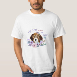 Mein Hund hält mich für eine perfekte Hundelikatio T-Shirt