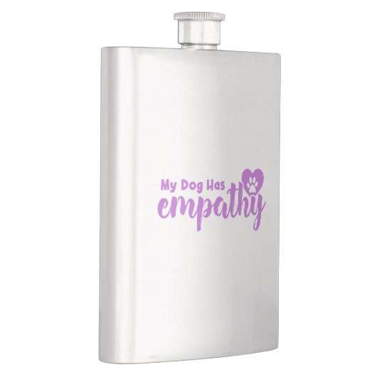 Mein Hund hat Empathie Flachmann (Rechts)