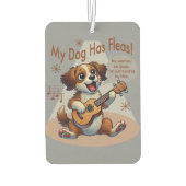 Mein Hund hat Fleas Ukulele Tuning Song Autolufterfrischer (Rückseite)