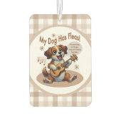 Mein Hund hat Fleas Ukulele Tuning Song Autolufterfrischer (Rückseite)