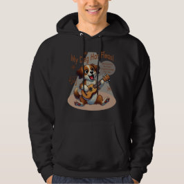 Mein Hund hat Fleas Ukulele Tuning Song Hoodie