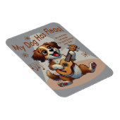 Mein Hund hat Fleas Ukulele Tuning Song Magnet (Rechte Seite)
