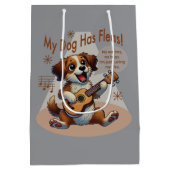 Mein Hund hat Fleas Ukulele Tuning Song Mittlere Geschenktüte (Rückseite)