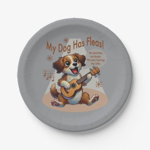Mein Hund hat Fleas Ukulele Tuning Song Pappteller
