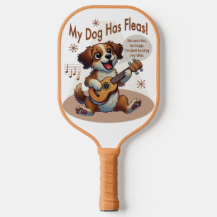 Mein Hund hat Fleas Ukulele Tuning Song Pickleball Schläger