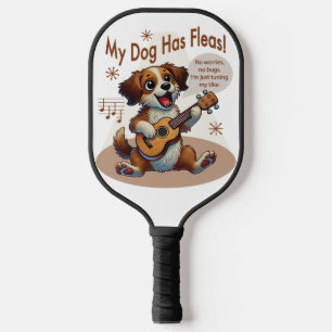 Mein Hund hat Fleas Ukulele Tuning Song Pickleball Schläger