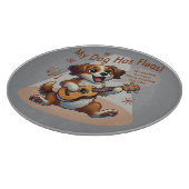 Mein Hund hat Fleas Ukulele Tuning Song Schneidebrett (Ecke)