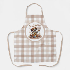 Mein Hund hat Fleas Ukulele Tuning Song Schürze