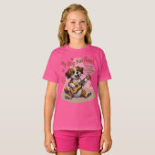 Mein Hund hat Fleas Ukulele Tuning Song T-Shirt (Vorne ganz)