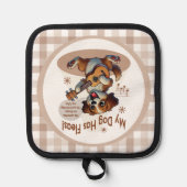 Mein Hund hat Fleas Ukulele Tuning Song Topflappen (Vorderseite)