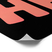 Mein Hund hat mein Herz Poster (Ecke)