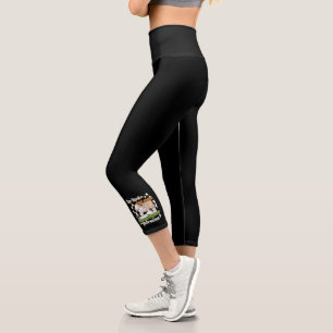 Mein Hund hat meine Hausaufgaben gefressen - Zitat Capri Leggings