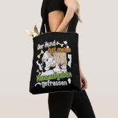 Mein Hund hat meine Hausaufgaben gefressen - Zitat Tasche (Von Nahem)