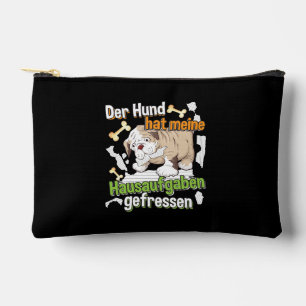 Mein Hund hat meine Hausaufgaben gefressen - Zitat Zubehörtasche
