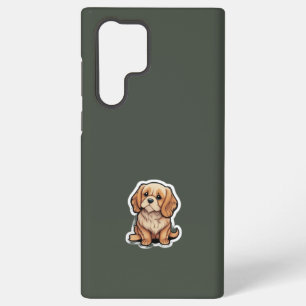 Mein Hund in Vanille Galaxy SM-S9210+SM-S926! Samsung Galaxy Hülle