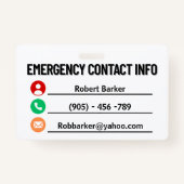 Mein Hund ist allein Zuhause. Ausweis (Rückseite)