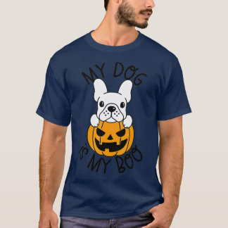 Mein Hund ist Boo Funny Dog Besitzer Boo Ghost Lov T-Shirt