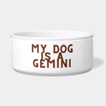 Mein Hund ist ein Gemini