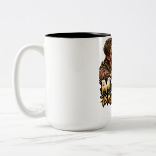 Mein Hund ist mein bester Freund – Golden Retrieve Zweifarbige Tasse