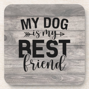 Mein Hund ist mein bester Freund Untersetzer
