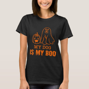 Mein Hund ist mein Boo Halloween für Hunde Liebhab T-Shirt