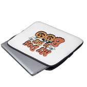 Mein Hund ist mein Boo, Lehrer, Funny Dog Lover Ed Laptopschutzhülle (Vorne Knopf)