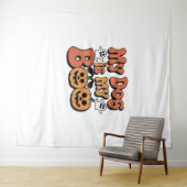 Mein Hund ist mein Boo, Lehrer, Funny Dog Lover Ed Wandteppich (Beispiel (Horizontal))