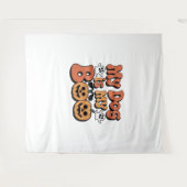 Mein Hund ist mein Boo, Lehrer, Funny Dog Lover Ed Wandteppich (Vorderseite (Horizontal))