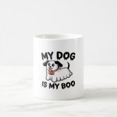 Mein Hund ist mein Boo-Shirt - Funny Dog Lover Ges Kaffeetasse (Mittel)