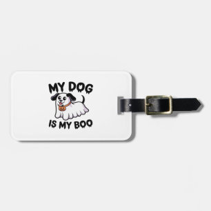 Mein Hund ist mein Boo-Shirt � Lustiges Hunde-Lieb Gepäckanhänger